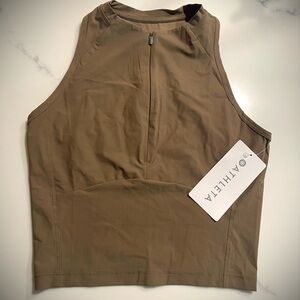 Athleta Crosstrain Zip Tank